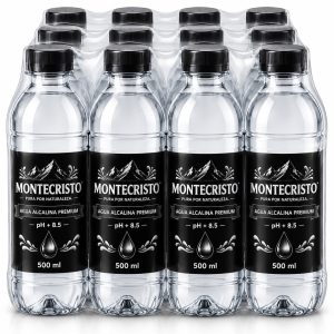 Paquete 12 piezas Agua Alcalina Premium 500 ml