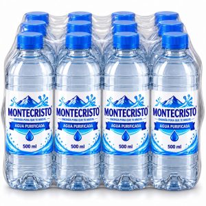 Paquete 12 piezas Agua de Manantial Purificada 500 ml