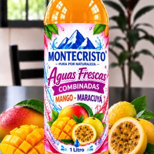 Aguas Frescas Combinadas Mango - Maracuya 1 Litro